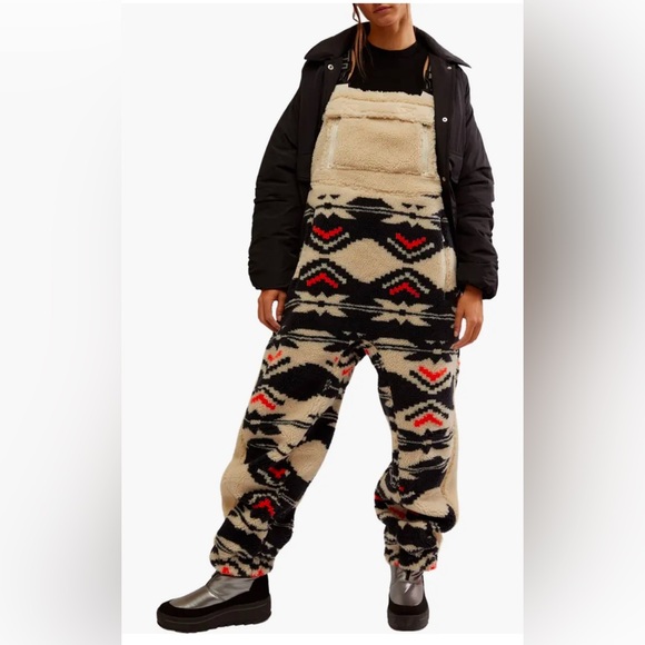 Free people Movement Hit The Slopes
Salopette fleece overalls / bibs - Picture 1 of 10